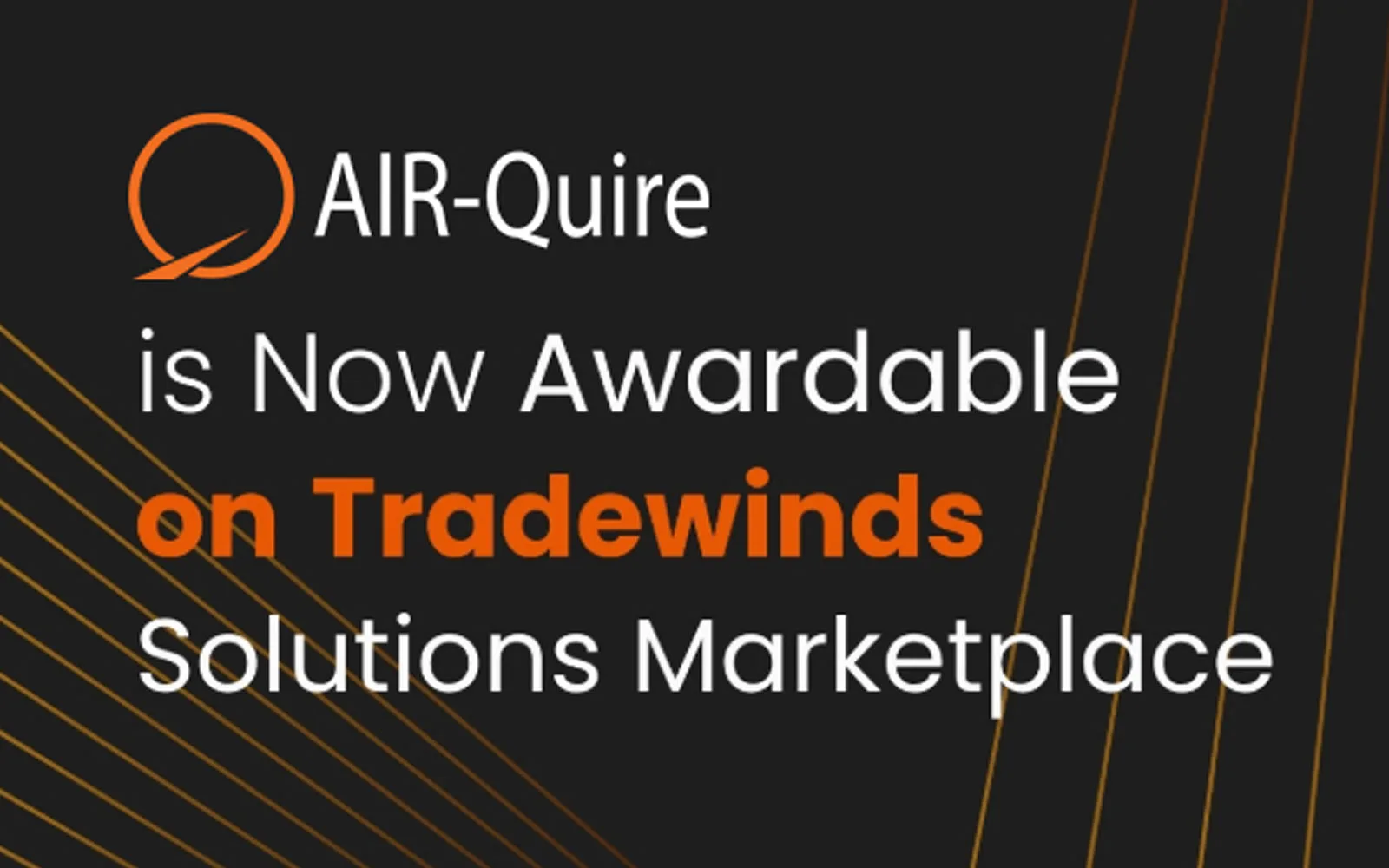 AIR-Quire awardable on Tradewinds Solutions Marketplace, CDAO-approved federal AI platform